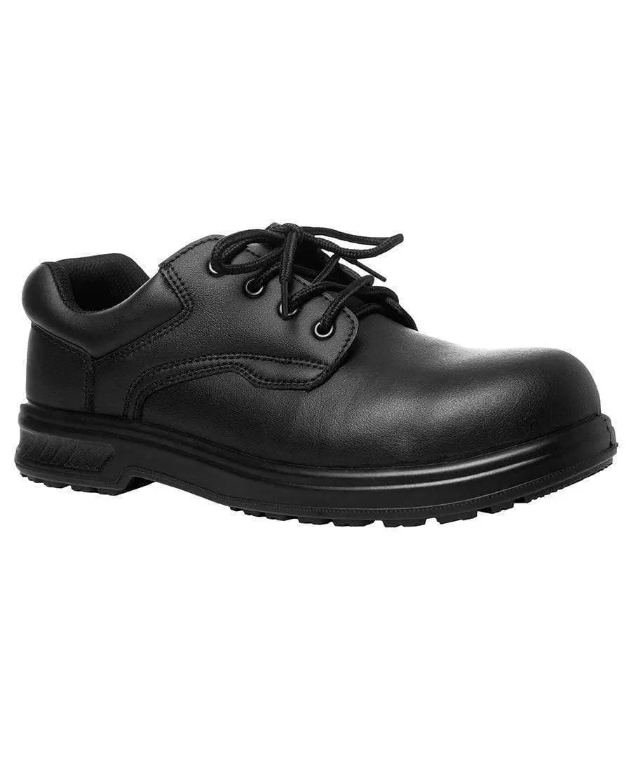 JB'S Microfiber Lace-Up Steel Toe Shoe 9C4 Metro Workwear.